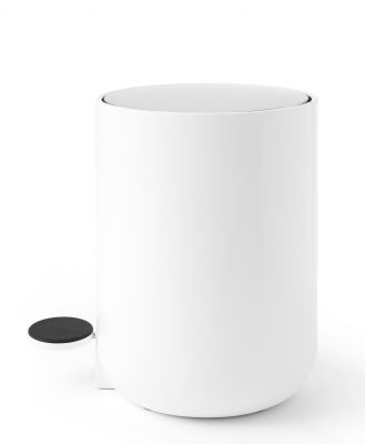 Pedal Bin 4L Mülleimer Menu Weiss